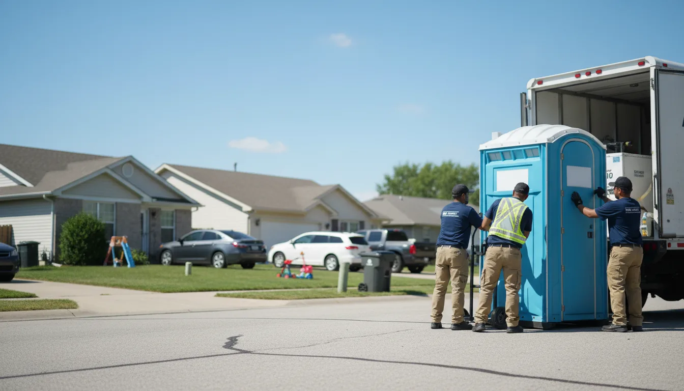 Standard Porta Potty Rentals in Kansas near me